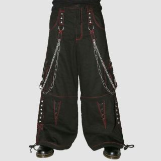 Emo Studded Bondage Baggy Pants Punk Chains