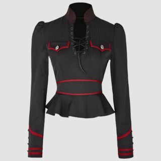 New Stand Collar Military Uniform Shirt