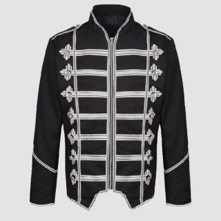Black Gothic Emo Parade Jacket