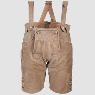 Short Lederhosen Marne in Whisky Olive
