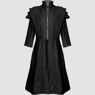 Shadowfall Gothic Trench Coat For Women