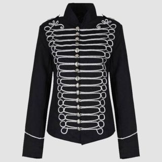 Emo Napoleon Military Drummer Parade Jacket