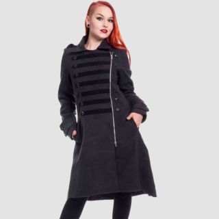 Women’s Dark Romance Grey Coat
