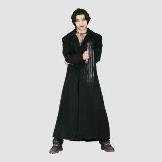 Men's Gothic Costume Long Trench Coat