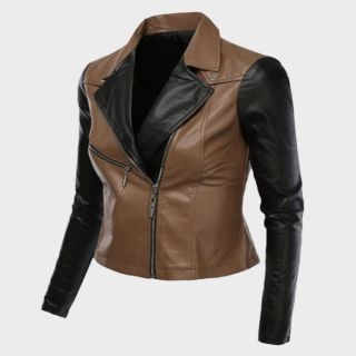 Fashion-forward Ladies Leather Jacket