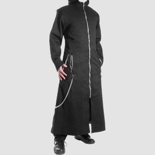 Lip Service Them Bones Trench Long Coat