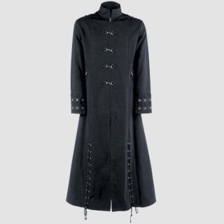 Virtual Killer Gothic Fashion Long Coat