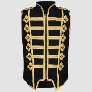 Sleeveless Marching Band Parade Military Vest Steampunk
