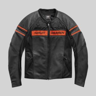 Leather Motorcycle Jacket - HD Brawler Men's Leather Jacket