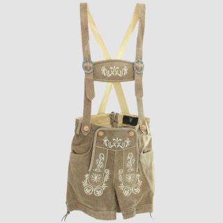 Olive Green Trachten Women Lederhosen