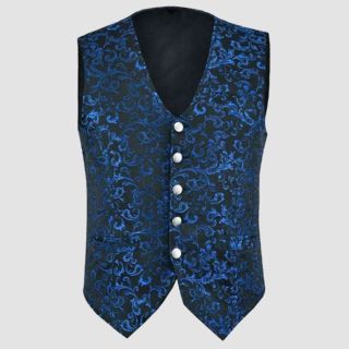 Prime Quality Mens Vest Waistcoat Gothic Steampunk Victorian