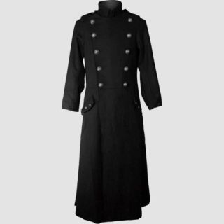 Types Of Gothic Style Iron Head Men Long Coat