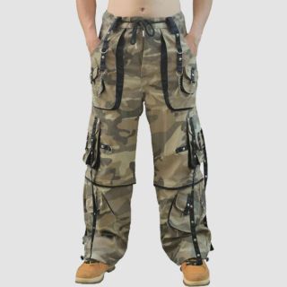 Unisex Camo Cargo Pants with 12 Wide Pocket