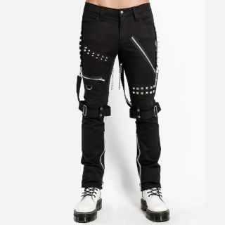 Studded Bon Pant Black