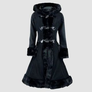 Black Women's Poizen Minx Coat