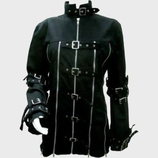 Gothic Black Ladies Cotton Jacket