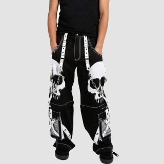 Black & White Scare Darkstreet Pants