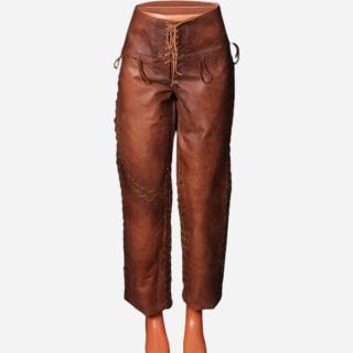 Medieval Viking Leather Pants