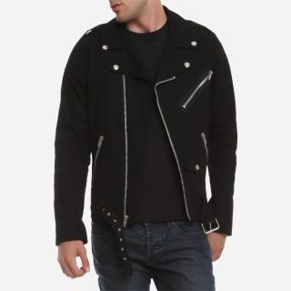 Men Motorcycle Gothic Military Jacket