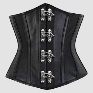 Women Genuine Leather Corset